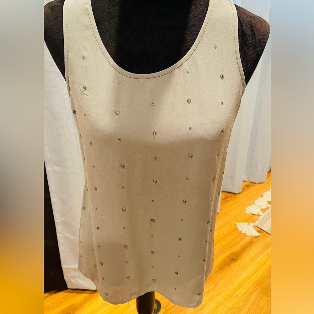 EXPRESS blouse color gray size Small